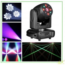 CABEZA MOVIL 80W LED+LASER ROJO Y VERDE