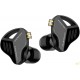 KZ ZVX HiFi In Ear Monitores Auriculares Dual Dynamic Drivers