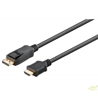 CONEXIÓN DISPLAYPORT A HDMI DE 1 METRO