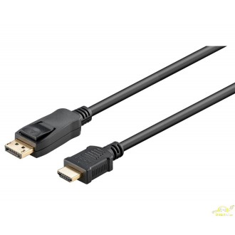 CONEXIÓN DISPLAYPORT A HDMI M-M 5 metros