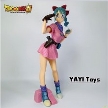 Figura de acción de Dragon Ball Z Bulma de 25cm